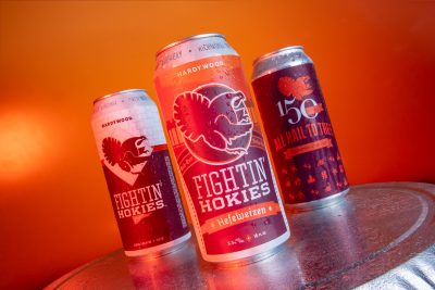 Fightin' Hokies Hefeweizen joins All Hail to Thee and Fightin' Hokies Lager in the Virginia Tech beer lineup