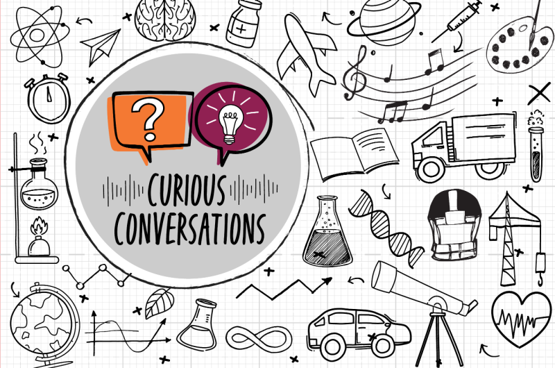 logo for podcast