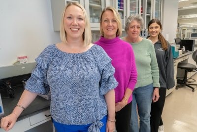  The Genomics Sequencing Center team members. Photo by Clark DeHart for Virginia Tech.