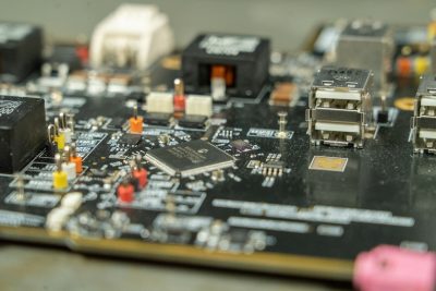 Circuit board used to control the VTT DAS'
