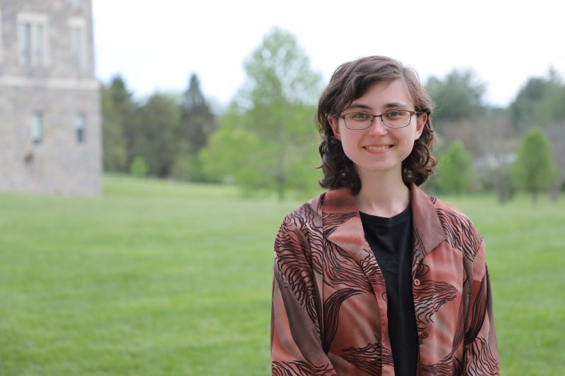 April Sayers. Photo by Briana Bittner for Virginia Tech