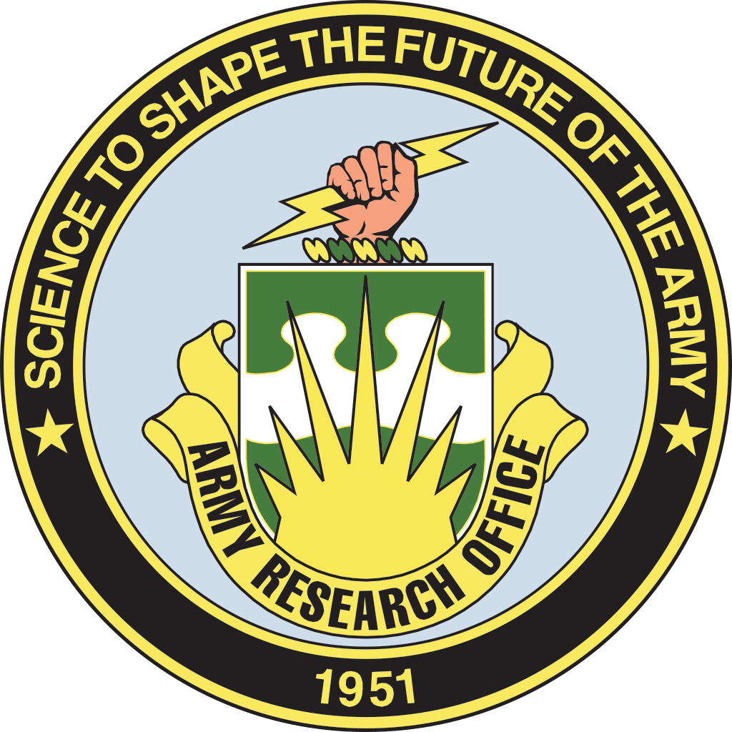 Army Research Office logo.