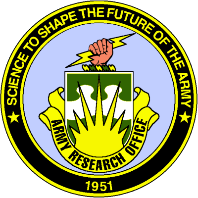 Army Research Office logo.